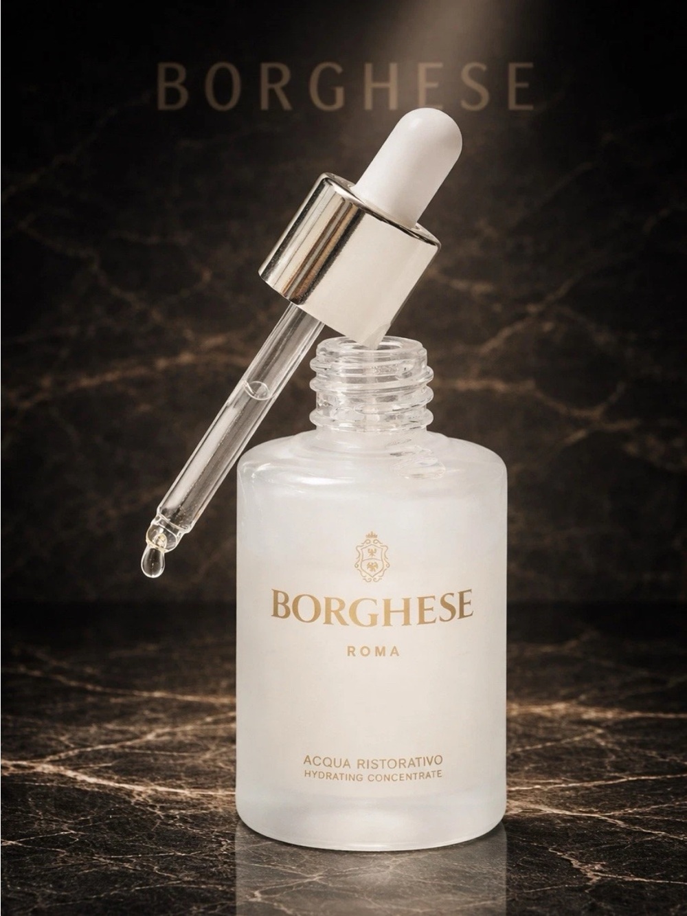 Borghese Acqua Ristorativo Hydrating Concentrate Serum Smoothing Hydrating 
NWOB